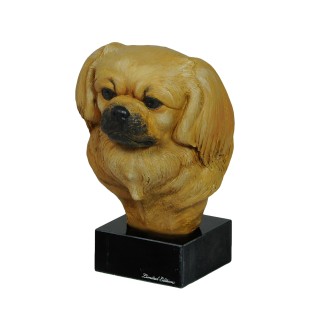 Spaniel tybetański ręcznie pomalowana statuetka Art-Dog